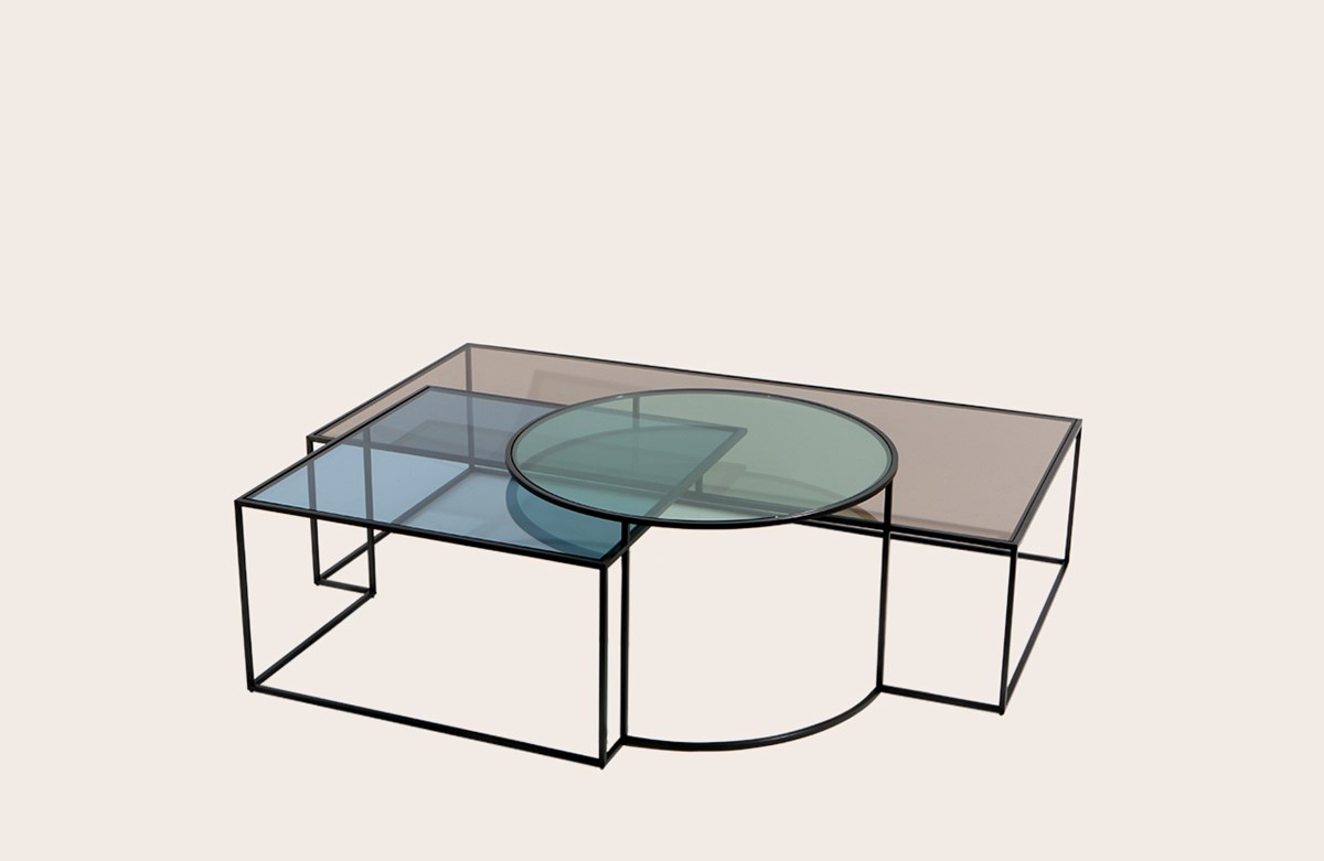 Geometrik Low Table
